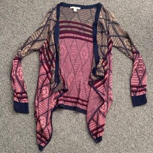 Open Front Cardigan